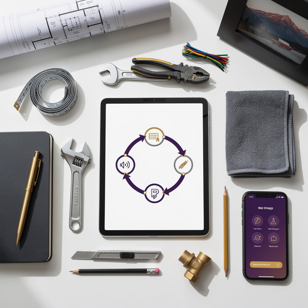 Melanie Ann & Associates 4-Loop automation framework for home service contractors - integrated system for lead capture, booking, reviews, and customer reactivation